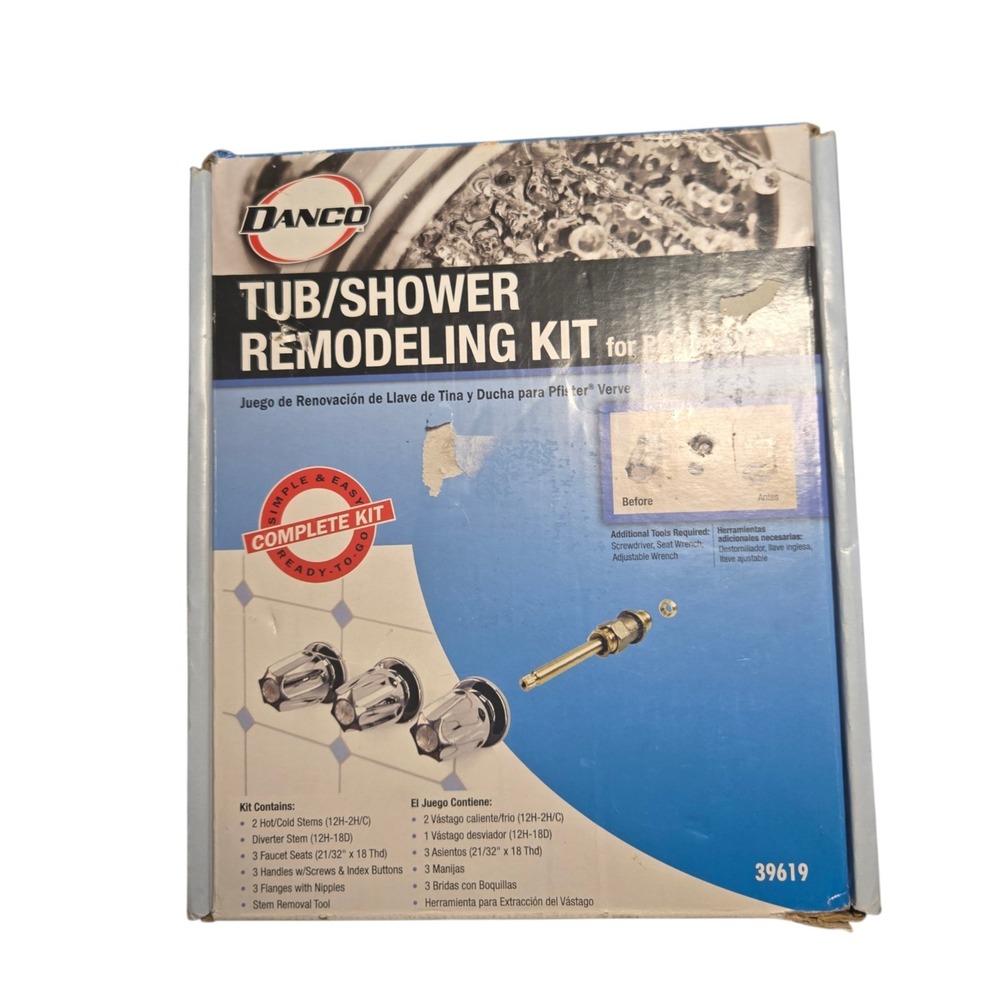 Danco Tub/Shower Remodeling Kit for Pfister Verve - CHROME - 39619